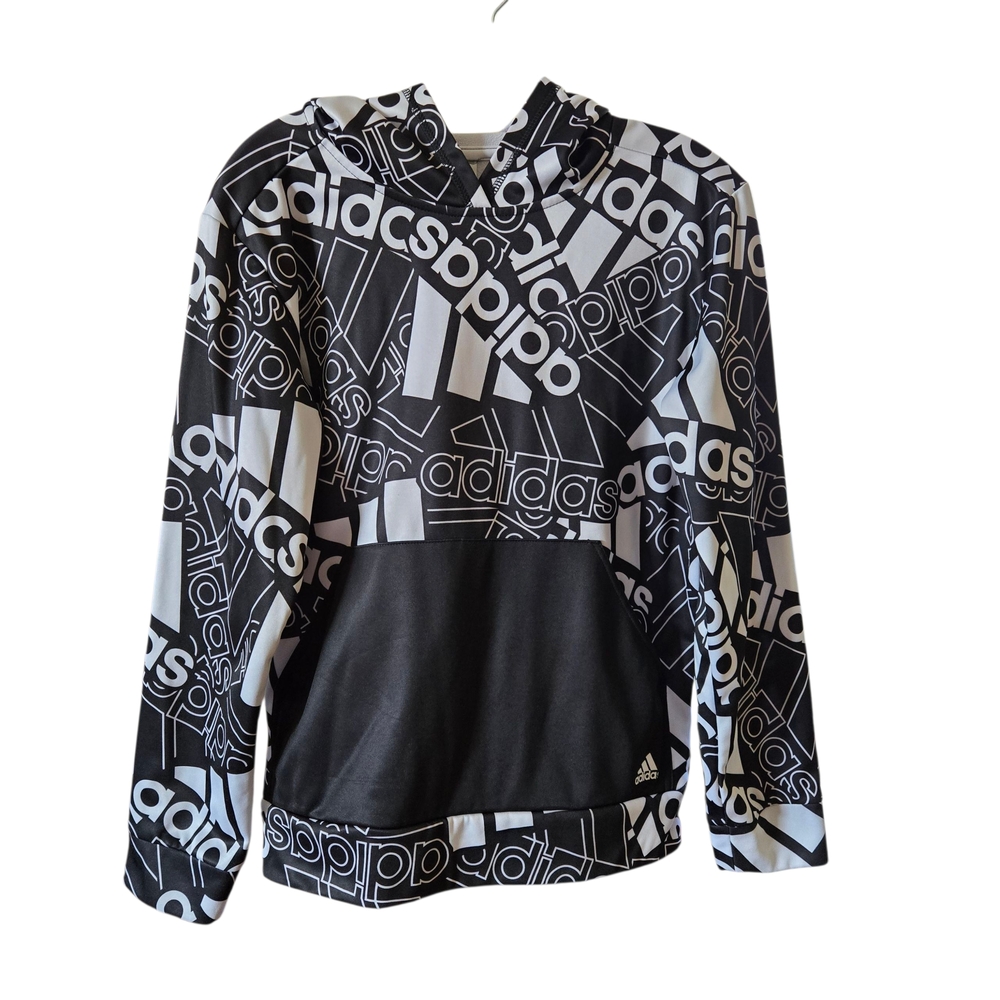 Adidas Monochrome Graphic Hoodie‎